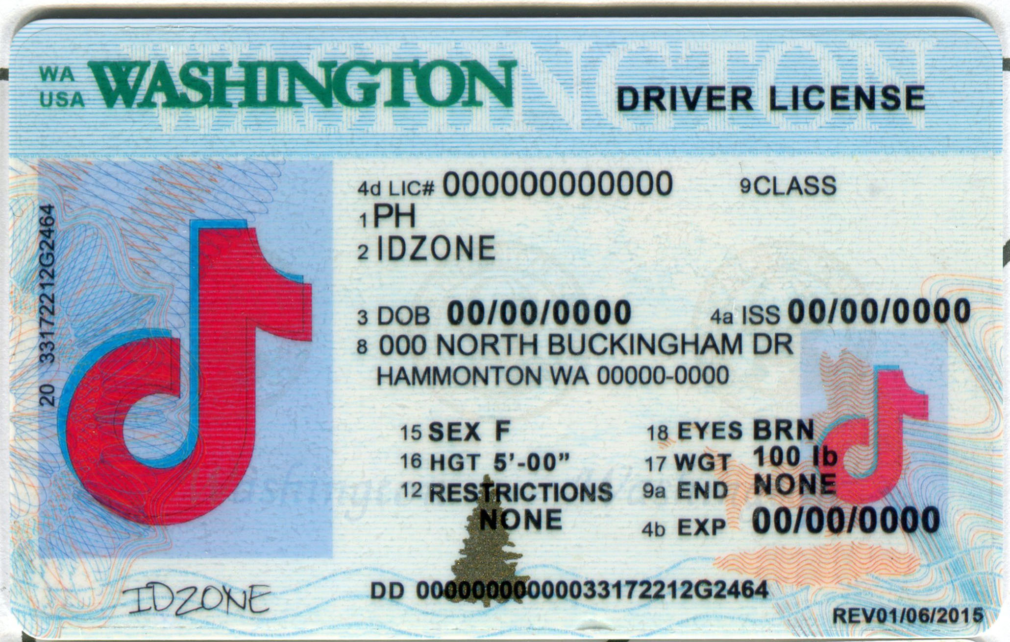 WASHINGTON-New Scannable fake id