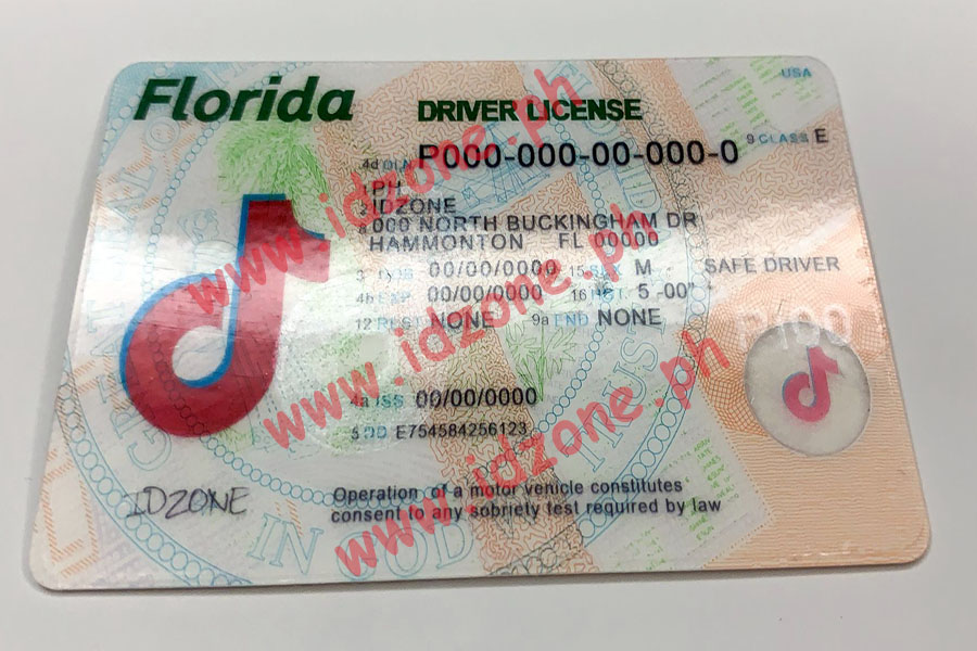 FAKE ID FLORIDA Scannable fake id