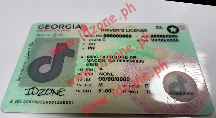 GEORGIA-New Scannable fake id