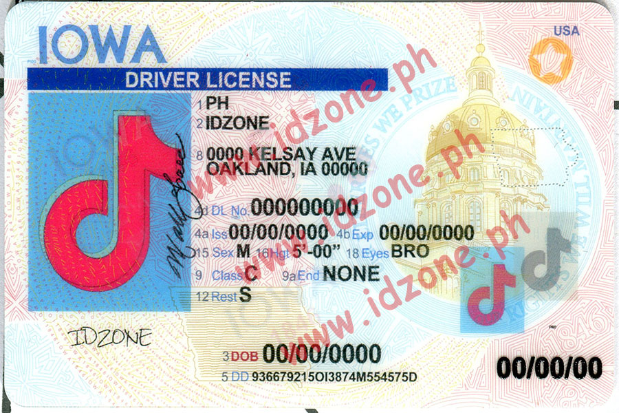 FAKE ID IOWA