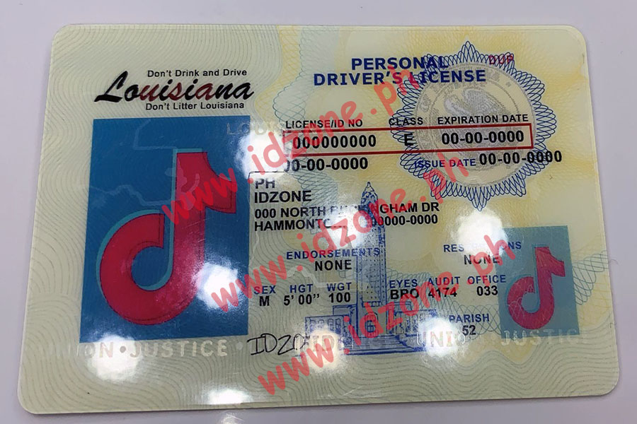 Louisiana Fake Id Scannable Fake Idsbuy Fake Ids Fake Idfake Id