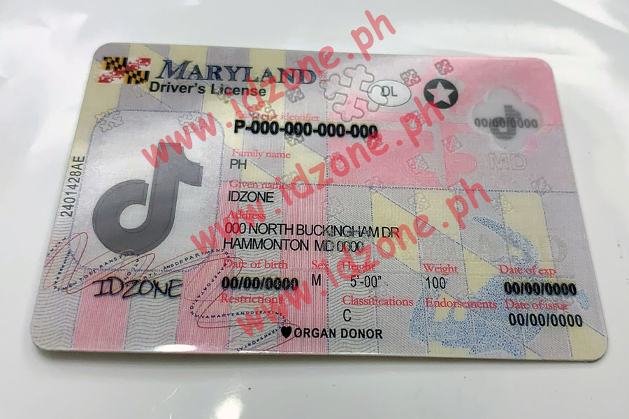 FAKE ID MD