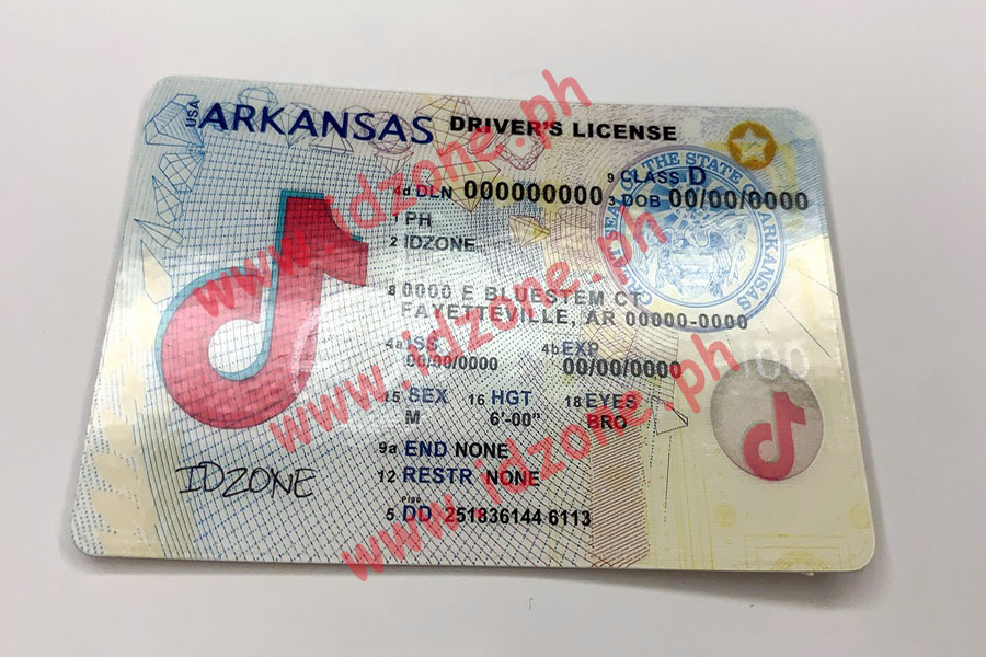 FAKE ID ARKANSAS fake id