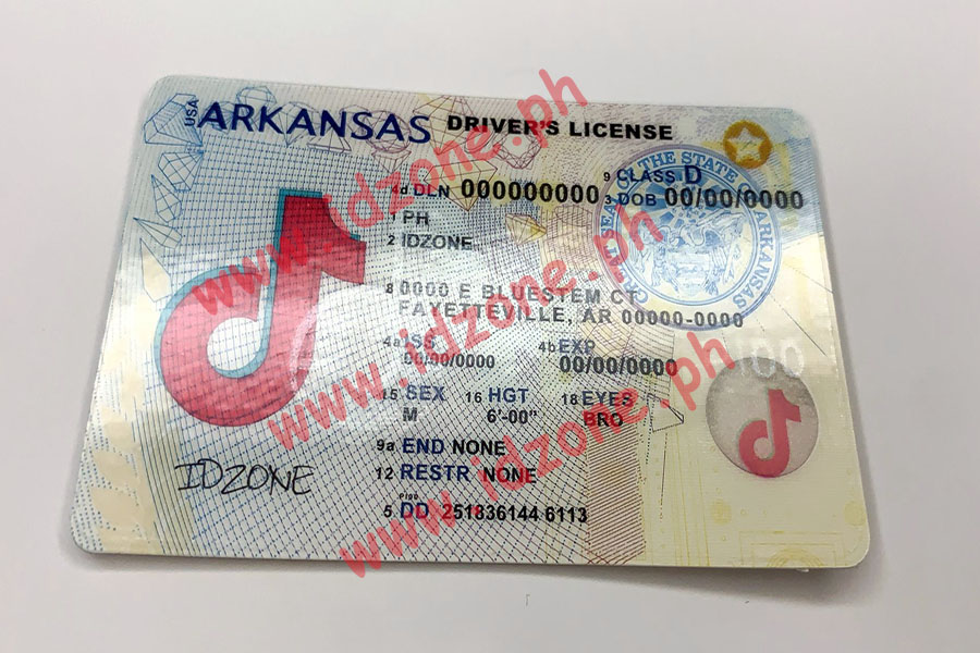 FAKE ID ARKANSAS