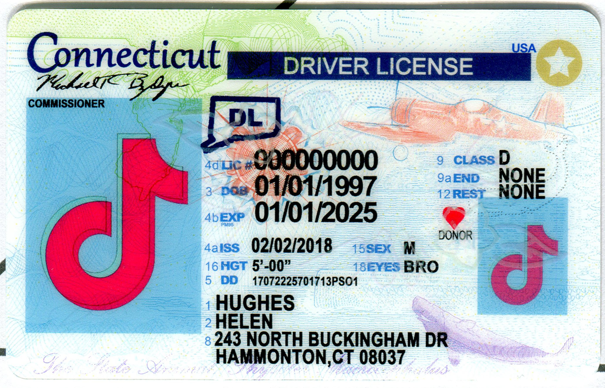 Connecticut-New Scannable fake id