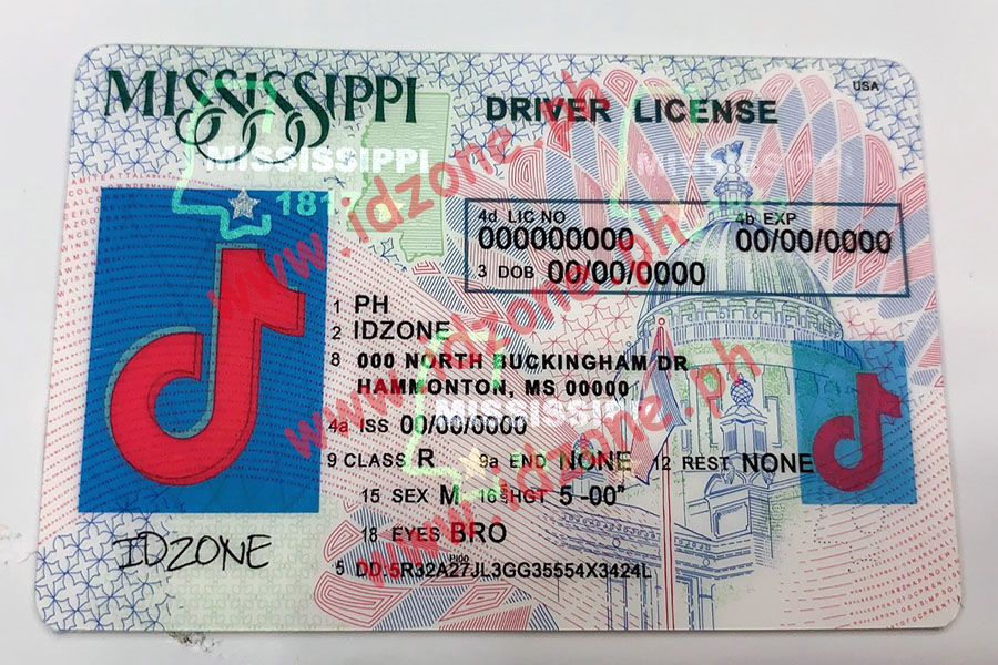 FAKE ID MISSISSIPPI