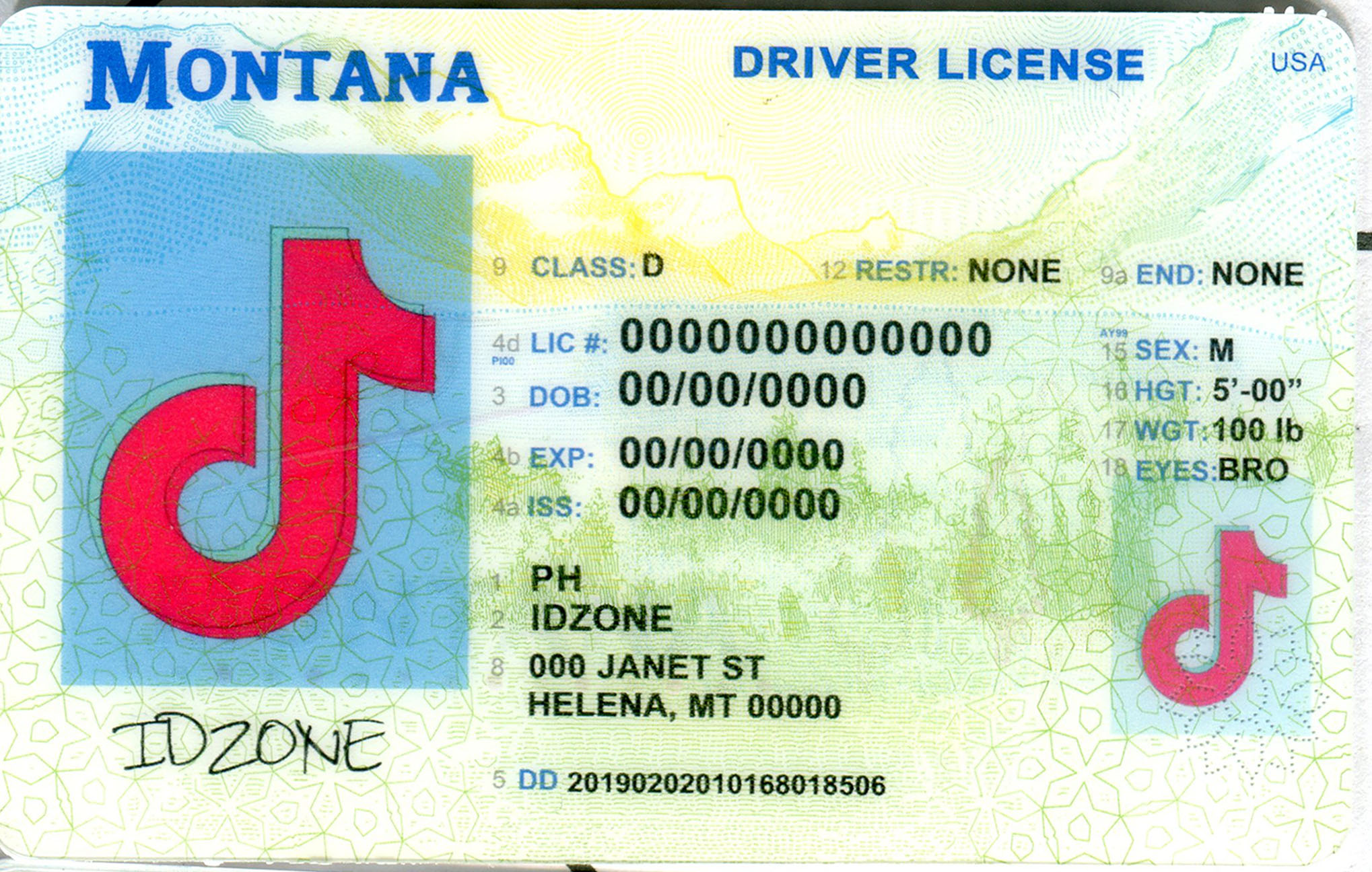 MONTANA buy fake id