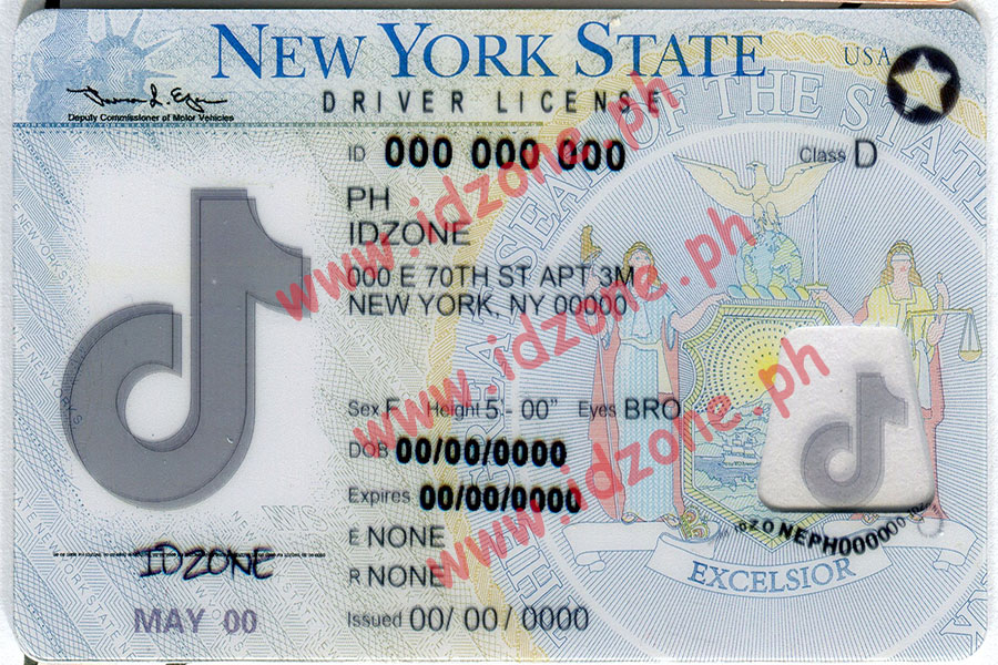NEW YORK Scannable fake id