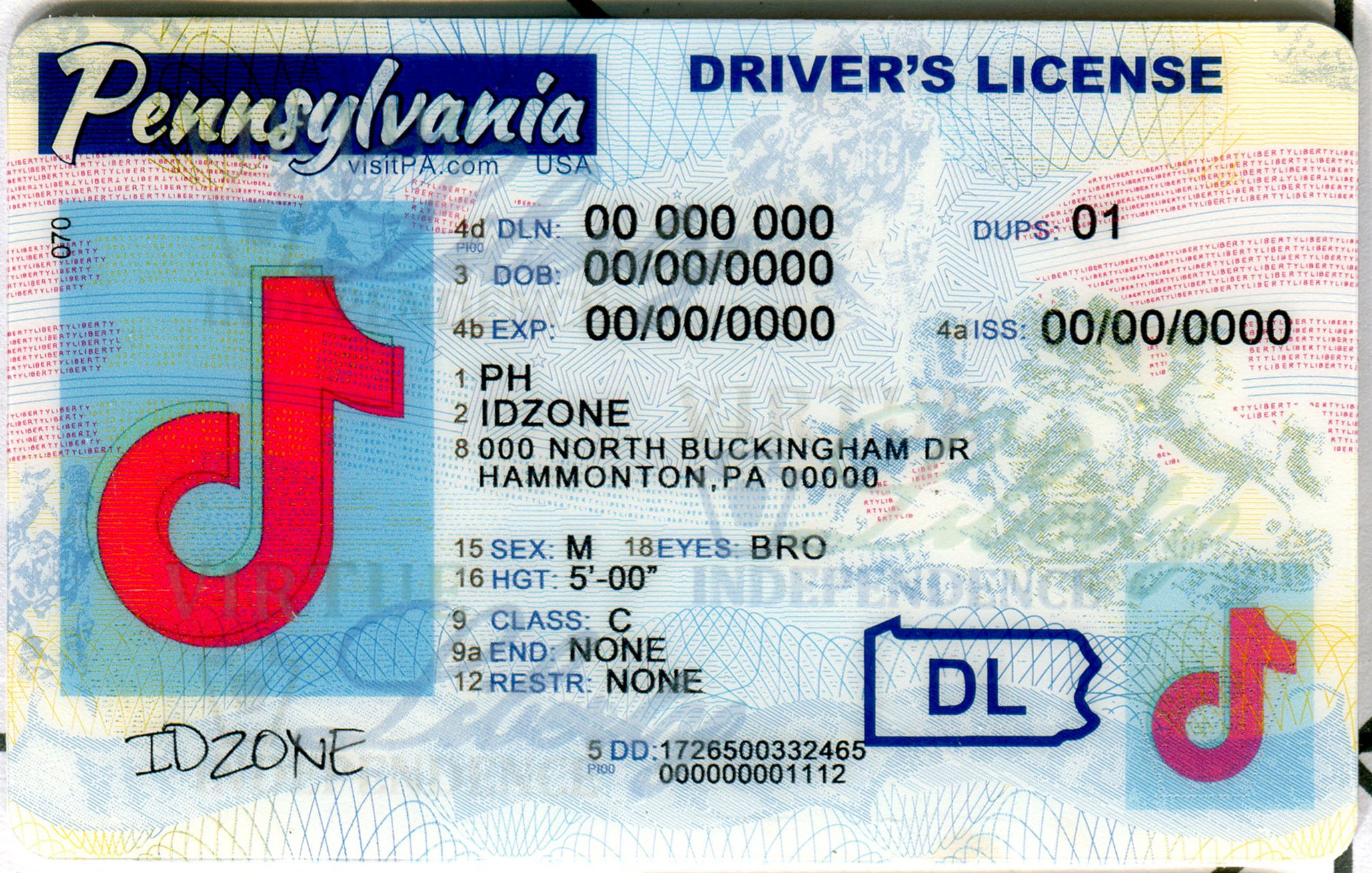 PENNSYLVANIA-New fake id