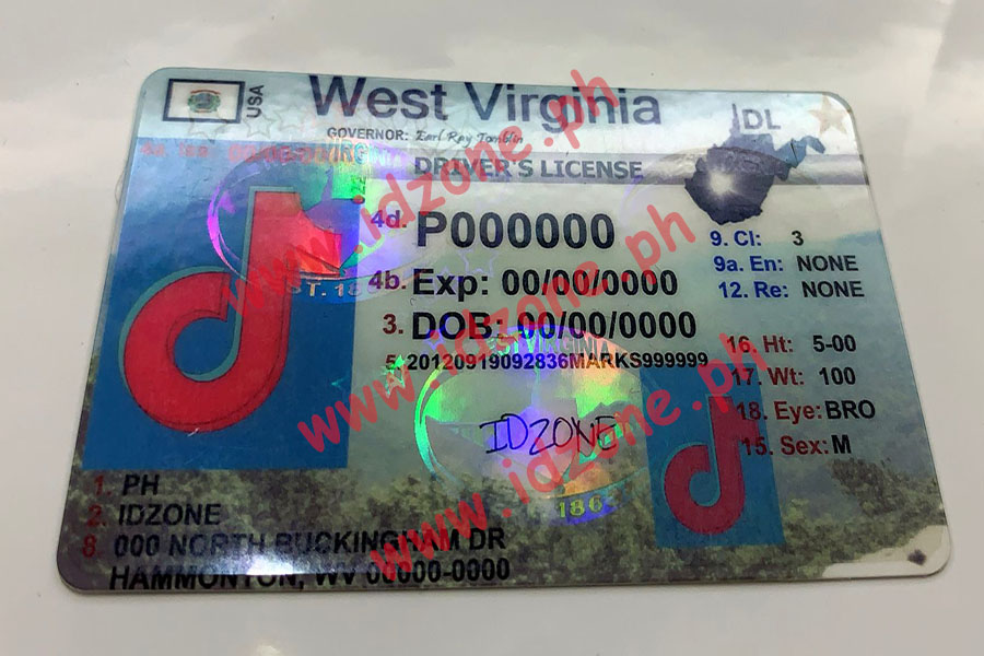 FAKE ID WV