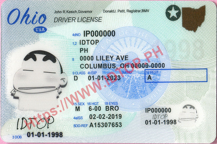 FAKE ID OHIO Scannable fake id