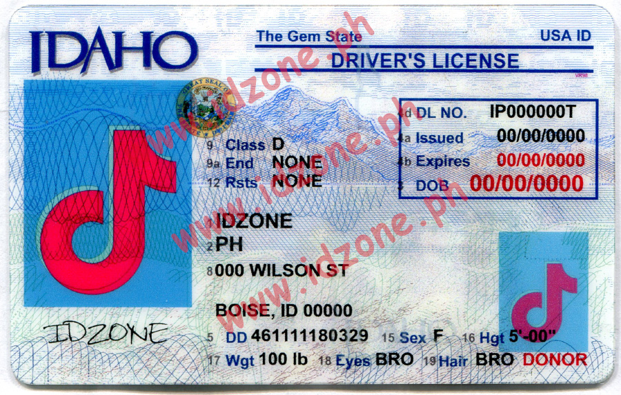 fake id Scannable fake id