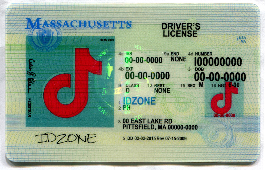 MASSACHUSETTS-Old fake id