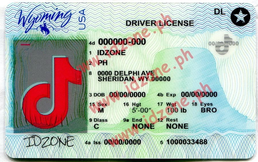 WYOMING-New fake id