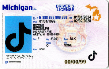 MICHIGAN-New Scannable fake id