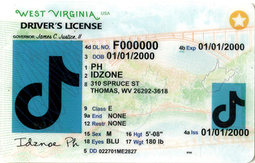 WEST VIRGINIA-New(2023) Scannable fake id