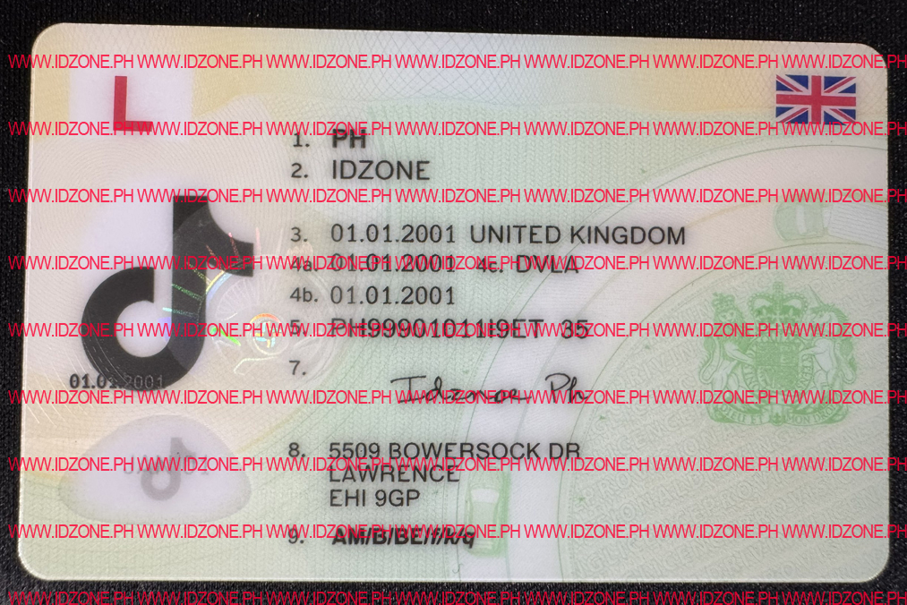 2025 UK FAKE ID