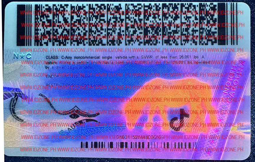 FAKE ID NC UV