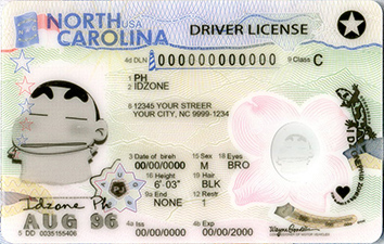 NORTH CAROLINA-New Scannable fake id