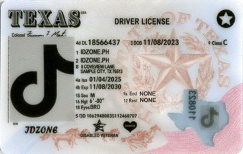 Texas-New（2025） Scannable fake id