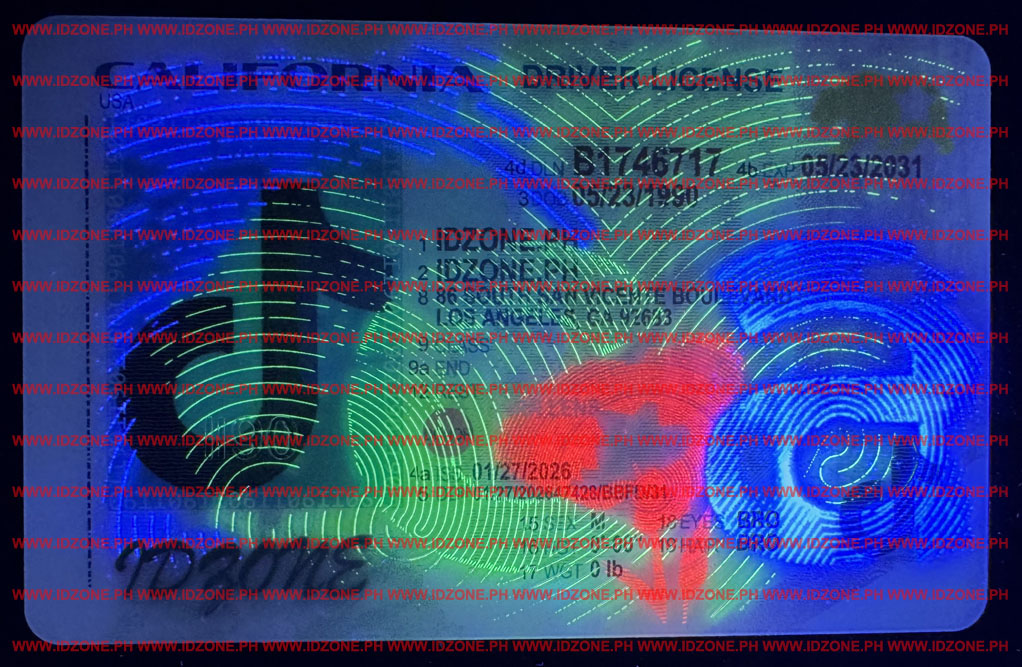 2025 FAKE ID CA UV
